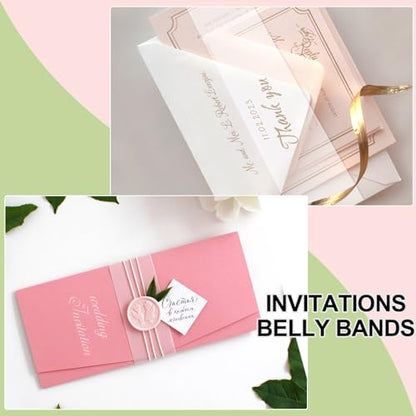 Phinus 72 Sheets Translucent Vellum Paper 8.5 x 11, Printable Vellum Jackets Vellum Paper for Invitations, Tracing Paper for Drawing Sketching, Invitation Belly Bands, Gift Box Liners, White