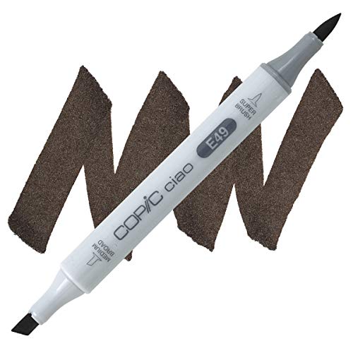Copic Ciao Markers, Dark Bark - color: Dark Bark
