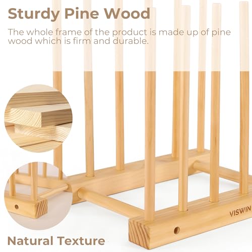 Tabletop Art Storage Rack - Wooden Drying & Display Rack with Adjustable Slots for Organizing Canvas, Prints, Artwork, Panels, and Posters - Ideal Organizer for Studios & Galleries - size: Desktop Art Rack