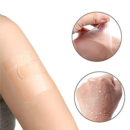 2 PCS 4 Inch x 10.94 Yard Waterproof Bandages Transparent Film Dressing, Second Skin Healing Protective, Clear Adhesive Bandages Shower Shield Dressing Tape for Tattoos Aftercare Swimming - size: 2 PCS (4 Inch x 10.94 Yard)