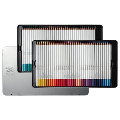 Winsor & Newton Studio Collection Watercolour Pencil Set, 72 Piece