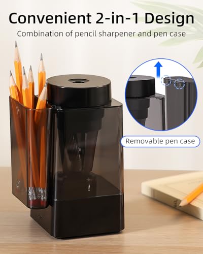 Zmol Full Automatic Electric Pencil Sharpener,Heavy Duty for Classroom