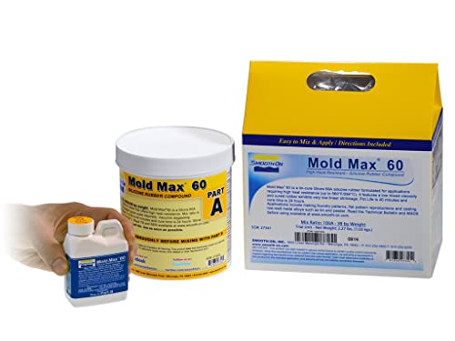 Mold Max 60 - High Heat Resistant Silicone Rubber Compound - Pint Unit - size: Pint Unit