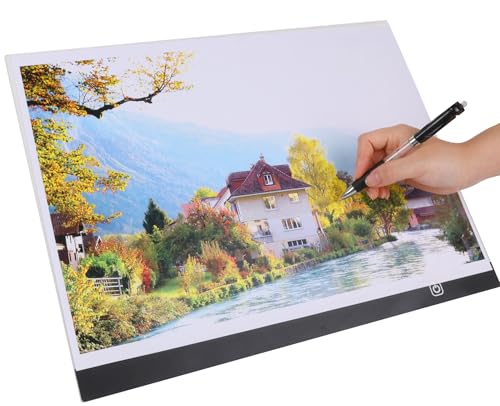 A3 Light Pad for Diamond Painting,Led Light Tracing Box Copy Board,Large