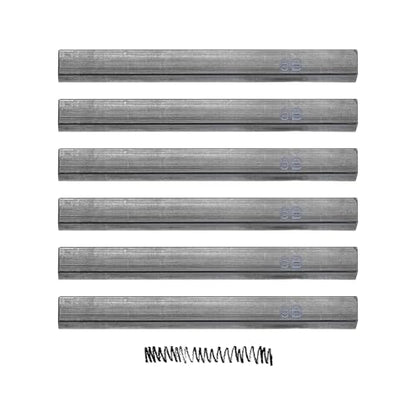 MECCANIXITY Compressed Charcoal Sticks, 6B Grade Square Vine Charcoal Sticks Set Art Supplies for Painting Drawing Sketching Shading Artists Beginners(Pack of 6) - style: 6B