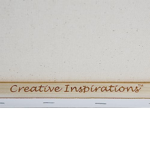 Stretched Canvas Packs - Multipack Low Cost Stretched Canvas for Artists, Painting, Professionals, & More! - [50 Pack - 4x6] - size: 4x6" - 50 Pack