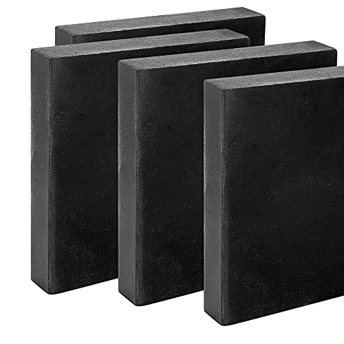 CHENTEC Rubber Bench Block Jeweler's Rubber Bench Block 6"x 6"(15CM x15CM) - color: Rubber Block, size: 6" x 6"(15cmx15cm)