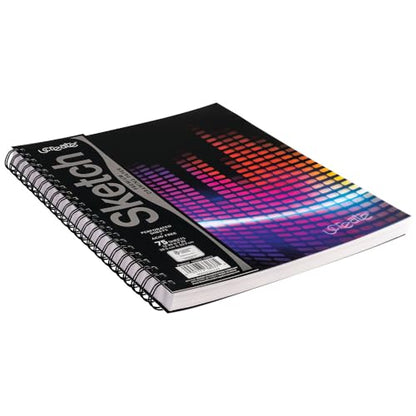 UCreate Fashion Poly Sketch Book, Sonic Vibes, 9" x 12", 1 Count - style: Sonic Vibes, 9" x 12"