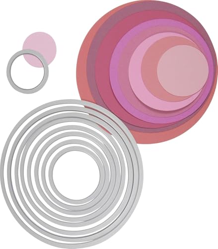 Sizzix Framelits Die Set 8/PK - Circles - style: Circles