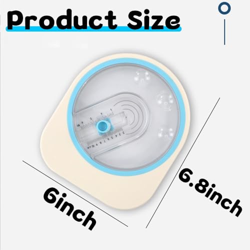 Adjustable Circle Paper Cutter, 1-4 Inch Cutting Diameter Heavy Duty Circular Cutting Tool for Scrapbooking, Cardstock, DIY Crafts, Photo Cutting