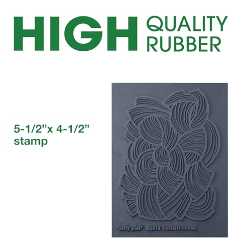 AVES Co Rubber Texture Clay Stamps Taffy Pull- Make an Impression with - style: Taffy Pull