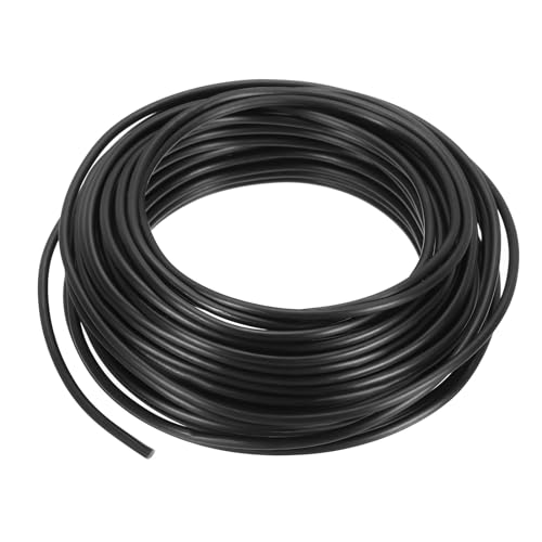 PATIKIL 3mm x 41ft Bonsai Training Wire,Floral Wire Stems Anodized Aluminum Tree Wire for Gardening Branch Fixing,Black - color: Black, size: 3 mm x 12.5 m