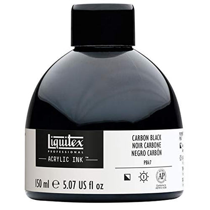 Liquitex Professional Acrylic Ink, 5.1-oz Jar, Carbon Black - color: Carbon Black, style: 5.1-oz Jar