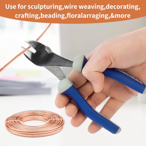 9 Gauge Aluminum Craft Wire, 52.5FT Bendable Armature Wire for Sculpting, Jewelry Making, DIY Crafting, Doll Making, Modelling, Bonsai Training(Champagne Gold) - color: Champagne Gold