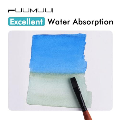 Fuumuui 40 Cards Watercolor Postcards Blank 4 x 6 inch, 140lb/300gsm, 100% Cotton Cold-Pressed Art Paper for Painting, DIY, Mailing, Invitations, Greeting Cards - size: 4×6 in