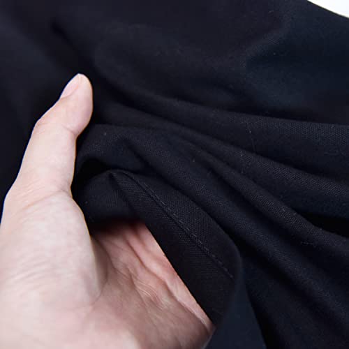 Art & Kitchen Apron for Painting Pottery Cooking, Waterproof | Apron for Men Women with Pockets, Adjustable Snap Strap, Canvas Cotton, Smock Bib Apron for Artist Ceramics Chef, Green - color: Black