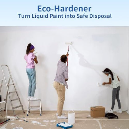 Paint Hardener for Disposal for Water-based Paint, Pack of 2 - size: 70 Ounce (Pack of 1)