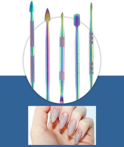 suiwotin 6PCS Wax Carving Tool, Rainbow - color: Rainbow - 7PCS