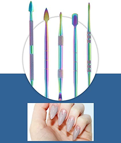 suiwotin 6PCS Wax Carving Tool, Rainbow - color: Rainbow - 7PCS