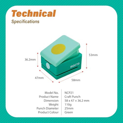 Creative Effort-Saving Kids' Educational Paper Puncher - Various Styles, Kid-Safe for Art Projects & Home Decoration - size: NCP-ZH-6