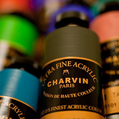 Charvin Extra Fine Professional Acrylic Paint - Anise, 60ml Tube, Triple-Milled, Lightfast Pigments, Open Stock Artist Acrylic Paints in Nature-Inspired Hues - color: Anise, size: 2.02 Fl Oz (Pack of 1)