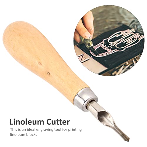 Joyzan Linoleum Cutter Kit, Linocut Carving Tools Assortment Cutting Lino