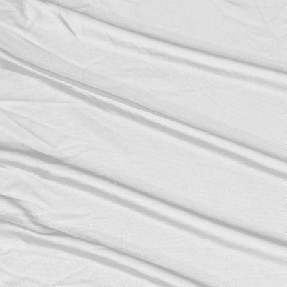 Manyshofu White Mesh Fabric by The Yard 4-Way Stretch, 60 Wide (5 Yard) - color: White, size: 5 Yard