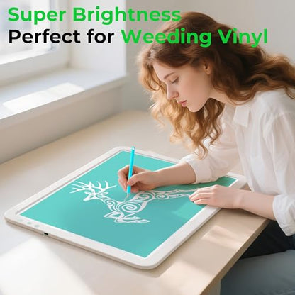 Bawaslom A3 Rechargeable Bright Tracing Light Box for Diamond Painting Art - size: A3