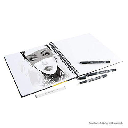 Bee Paper - 8.5"x 11" Bee Creative Marker Drawing Journal - size: 8-1/2-inch X 11-inch, 50 Sheet Art Journal, style: Marker Art Journal