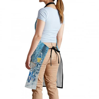 Imiss Waterproof Stain-Resistant Cooking Chef Aprons for Grill BBQ Baking 27 X 31 Inch - color: Cat