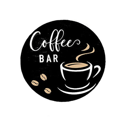 DGAGA Self Adhesive Silk Screen Printing Stencil with Chalk Paste Mesh Stencils Farmhouse Kitchen Reusable Silk Screen Stencils for DIY Coffee bar Bakery Signs, Fabric,Home Decor, Crafts Chalks