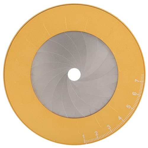 Circle Drawing Maker, Metal Round Circle Drawing Tool Professional Drawing Ruler with Scale for Drafting, Designing Drawing Office