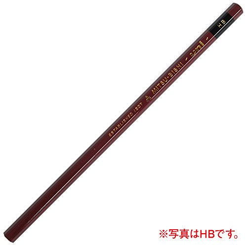 Uni Wooden Pencil - HB - Box of 12 (UHB) - size: 12 Count (Pack of 1)