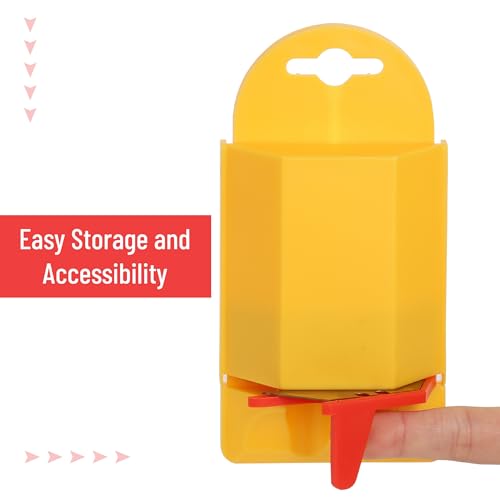 Bates - Utility Knife Blade Dispenser, 40 Pack, Titanium Plated Box Cutter Refills - color: Titanium With Dispenser, size: 40 Pack