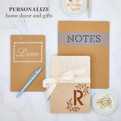 Martha Stewart, Classic Alphabet Paper Lettering Stencil and Tool Kit, 150 pc - style: Classic Alphabet