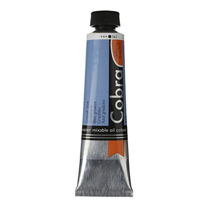 Cobra Water-Mixable Oil Color 40 ml Tube - Greyish Blue