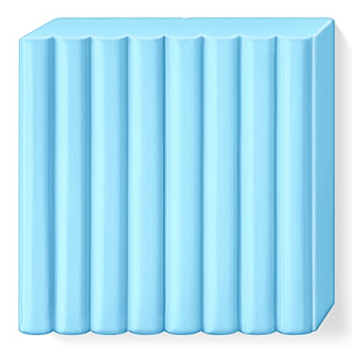 Staedtler FIMO Effects Polymer Clay - -Oven Bake Clay for Jewelry, Sculpting, Aqua Pastel 8020-305 - color: aqua, size: 57 g (Pack of 1)