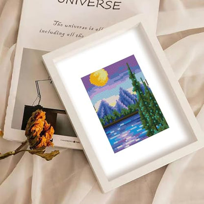 12 Pcs Small Diamond Art Kits Landscape Diamond Art Kits for Adults - color: Landscape-1