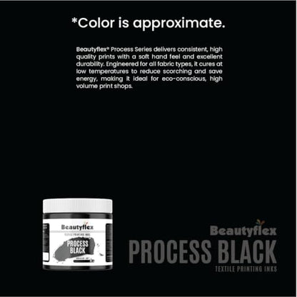 Process Black Screen Printing Ink 32oz Quart, Plastisol Ink - color: Process Black, size: 32 fl oz