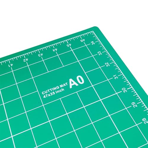 Self Healing Cutting Mat Cutting Plate Cutting Scale Plate Painting Engraving Plate Cutting Table Mat Manual Mat PVC Plate (A0) - size: 48"L x 0.3"W