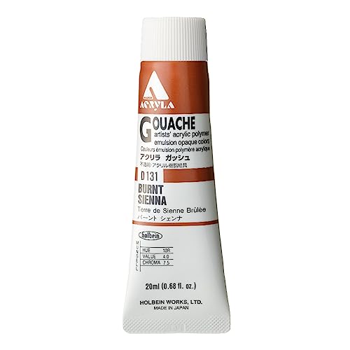 Holbein Acryla Gouache 20ml Burnt Sienna