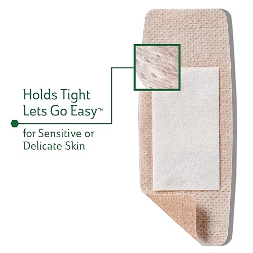 Curad - CUR5003V1 Truly Ouchless Silicone Bandage - size: CUR5003