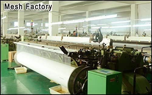 3 Yards 1.27 Meters Silk Screen Printing Fabric Mesh Screen Printing Mesh Wide High Tension Mesh Making Ink Supplies (160 Mesh_64T)