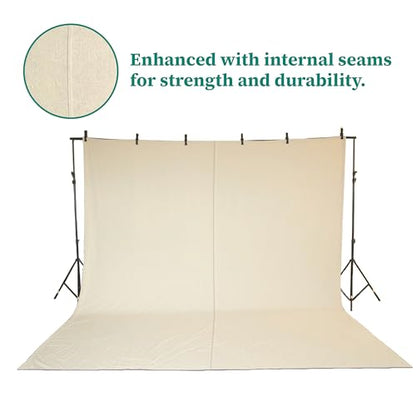 ZUPERIA Canvas Drop Cloth for Painting (Size 6'x9' Feet Pack of 4) Painters Drop Cloth for Painting, Furniture & Floor Protection All Purpose Thick Canvas tarp with Double Stitched Edges - size: 6' x 9' Feet