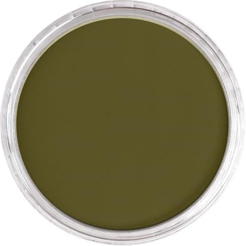 PanPastel Artist Pastels by GOLDEN, Yellow Oxide Extra Dark, 2.44” / 62mm Pan Diameter, Professional Artist Pastels, Unique Pan Format (cake-like) - color: Yellow Ochre Extra Dark, size: 9 ml (Pack of 1)