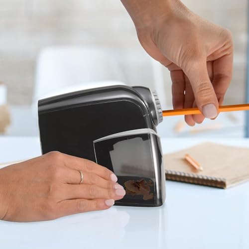 Westcott iPoint Heavy Duty Electric Pencil Sharpener for Home, School, and Office - size: Pack of 1, style: iPoint