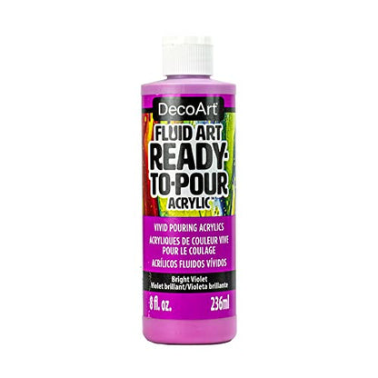 Deco Art Fluid Art BRT, us:one size, Bright Violet - color: Bright Violet