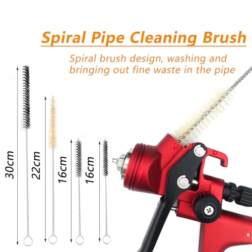 21 Pcs Multi-Purpose Spray Tool Cleaning Kit Airbrush Cleaning Kit