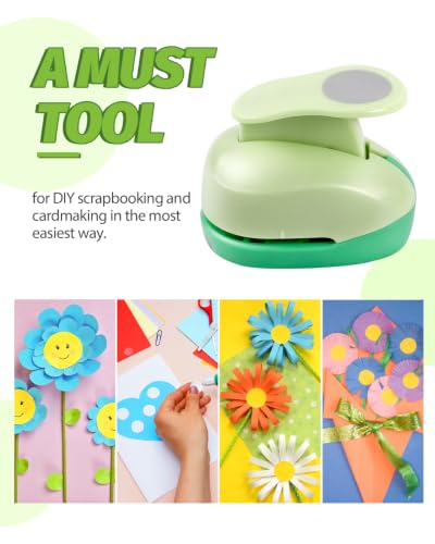 Paper Punches for Crafting Hole Punch 9PCS 1 Inch Craft Punch Shape Set - style: 9 Diffrent Shapes 1 Inch Set