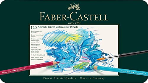 Faber-Castell Albrecht Dürer® Artists' Watercolor Pencils - Tin of 120